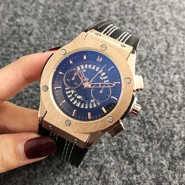 Модный бренд Часы HB мужские полые стиль циферблат Дата Календарь Кожаный резинов
Модный бренд Часы HB мужские полые стиль циферблат Дата Календарь Кожаный резинов