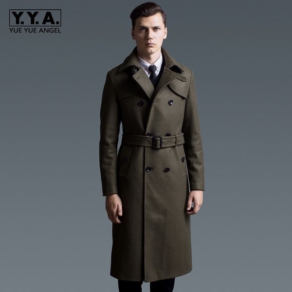 men's wool & blends 2021 winter men maxi long woolen coat double breasted sashes army dust coats windbreakers overcoat plus size 6xl, Black
men's wool & blends 2021 winter men maxi long woolen coat double breasted sashes army dust coats windbreakers overcoat plus size 6xl, Black
