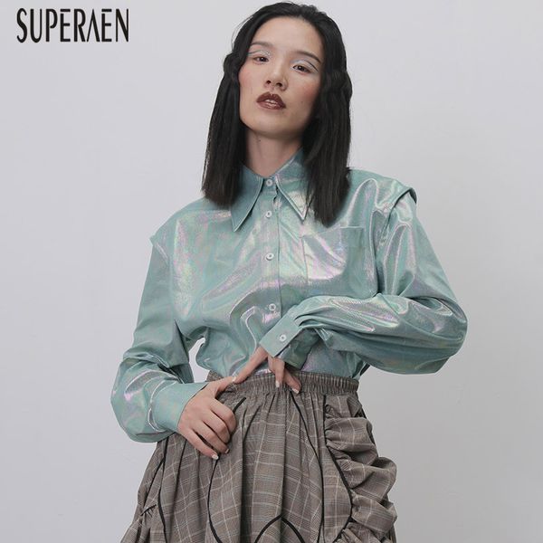 superaen europe fashion women shirts autumn new 2019 long sleeve casual ladies blouses and wild women clothing, White
superaen europe fashion women shirts autumn new 2019 long sleeve casual ladies blouses and wild women clothing, White