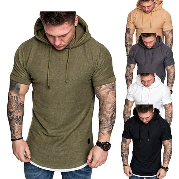 t shirt tees men hooded fake two piece summer men's t-shirt short sleeve t-shirts fashion round neck men casual t-shirtrendy clothing, White;black
t shirt tees men hooded fake two piece summer men's t-shirt short sleeve t-shirts fashion round neck men casual t-shirtrendy clothing, White;black