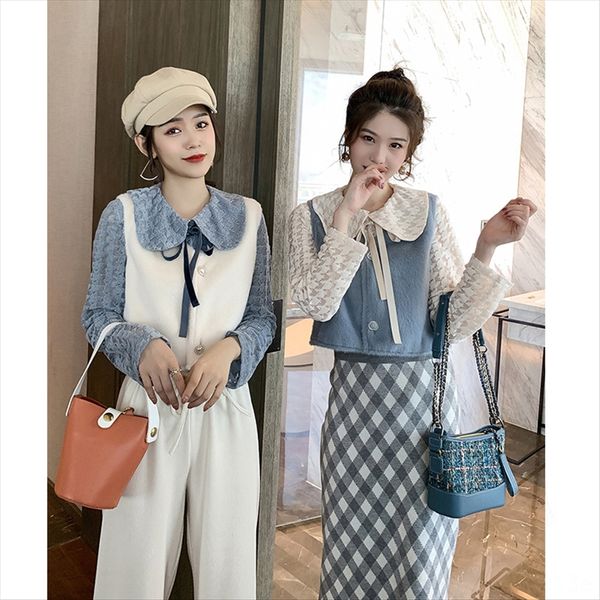 autumn clothes french mink vest shirt fur vest women's coat 2019 thousand bird style doll shirt two-piece suit, White
autumn clothes french mink vest shirt fur vest women's coat 2019 thousand bird style doll shirt two-piece suit, White