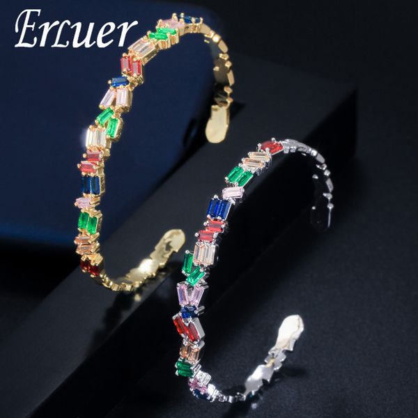 erluer fashion adjustable cuff bangle bracelets for women girl colorful zircon crystal bracelet wedding gift jewelry bangles, White
erluer fashion adjustable cuff bangle bracelets for women girl colorful zircon crystal bracelet wedding gift jewelry bangles, White