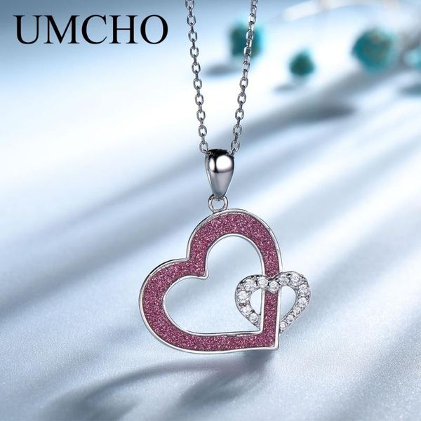 umcho glitter heart 925 sterling silver chain necklace pendants for women wedding anniversary birthday party gift fine jewelry
umcho glitter heart 925 sterling silver chain necklace pendants for women wedding anniversary birthday party gift fine jewelry