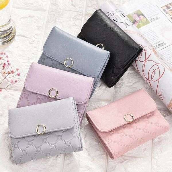 moda mujer cartera de cuero embrague titular de la tarjeta corta monedero bolsos, Red;black
moda mujer cartera de cuero embrague titular de la tarjeta corta monedero bolsos, Red;black