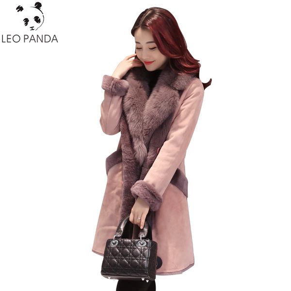 2018 new winter women pockets long sleeve fur collar double breasted coats female slim single deerskin lamb wool coat zx1355, Black
2018 new winter women pockets long sleeve fur collar double breasted coats female slim single deerskin lamb wool coat zx1355, Black
