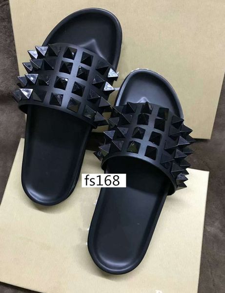 donna flat shoes designer luxury red bottoms shoes men's rivet spikes flat slipperswith boxs, Black
donna flat shoes designer luxury red bottoms shoes men's rivet spikes flat slipperswith boxs, Black