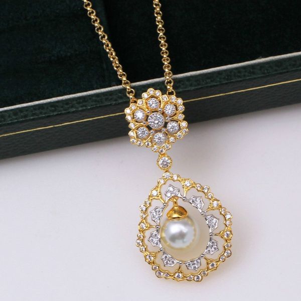 cmajor 925 sterling silver two-tone water drop shape pearl necklace sterling silver fine jewelry valentine's day gift for women
cmajor 925 sterling silver two-tone water drop shape pearl necklace sterling silver fine jewelry valentine's day gift for women