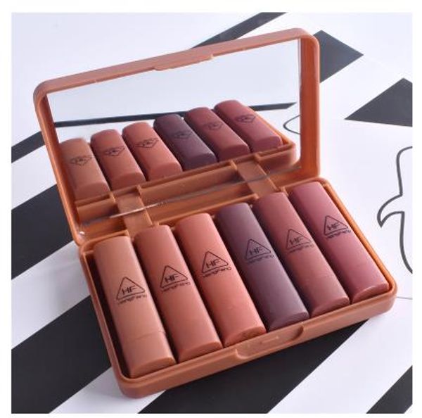 6 pack pumpkin matte lipsticks waterproof long-lasting velvet lip stick women beauty lip cosmetic tool
6 pack pumpkin matte lipsticks waterproof long-lasting velvet lip stick women beauty lip cosmetic tool