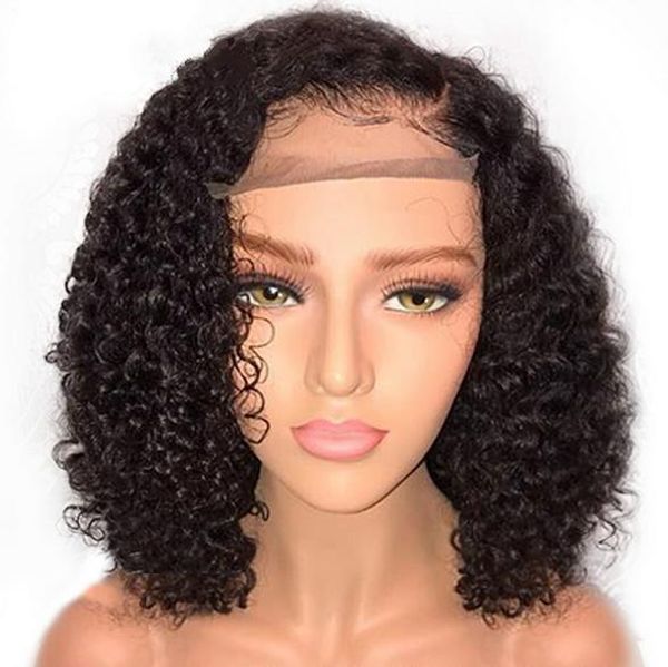 the selling european and american women's short curly hair front lace realistic wig african brazilian indian brother's chemical fi, Black
the selling european and american women's short curly hair front lace realistic wig african brazilian indian brother's chemical fi, Black