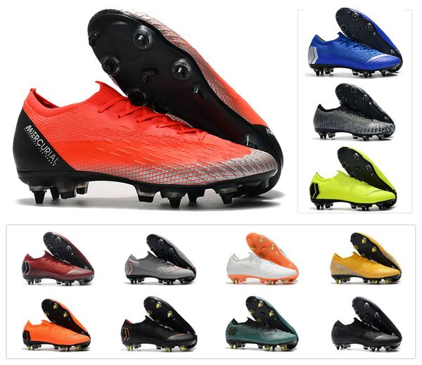 Mercurial VaporX Fury XII VII VI Elite SG AC 6 7 12 Ronaldo Always Forward 6 CR7 NJR Neymar Mens Soccer Shoes Football Boots Size US6.5-US11
Mercurial VaporX Fury XII VII VI Elite SG AC 6 7 12 Ronaldo Always Forward 6 CR7 NJR Neymar Mens Soccer Shoes Football Boots Size US6.5-US11