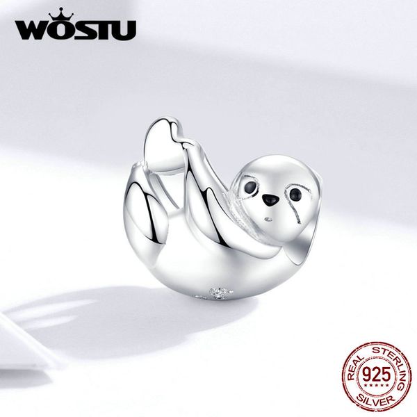 wostu ленивый лень шариков 925 подвески стерлингового серебра животных fit оригинальный кулон браслет для женщин diy изготовление ювелирных, Blue;slivery
wostu ленивый лень шариков 925 подвески стерлингового серебра животных fit оригинальный кулон браслет для женщин diy изготовление ювелирных, Blue;slivery