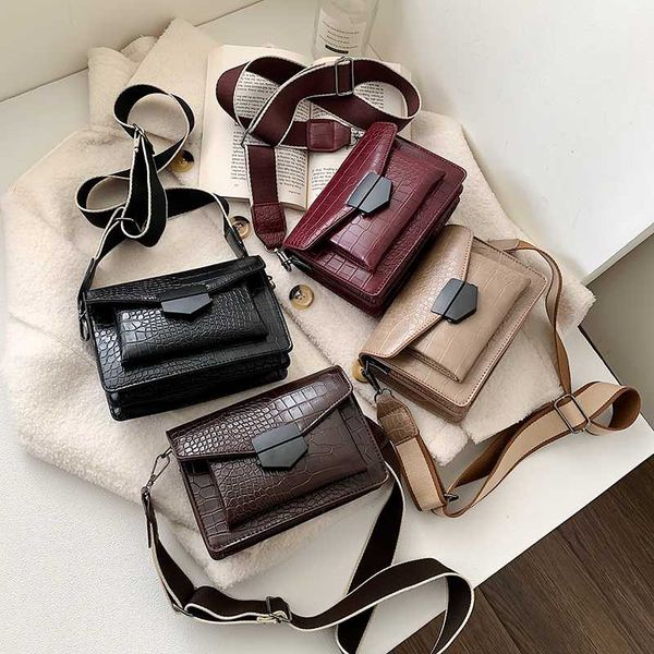 hocodo vintage crocodile pattern women handbags multi-pocket mini crossbody bag fashion shoulder small square bag bolsas mujer
hocodo vintage crocodile pattern women handbags multi-pocket mini crossbody bag fashion shoulder small square bag bolsas mujer