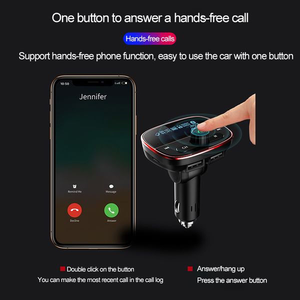 onever car fm transmitter mp3 player adapter bluetooth dual usb mp3 radio u disk tf card aux dual usb aux driving navigation
onever car fm transmitter mp3 player adapter bluetooth dual usb mp3 radio u disk tf card aux dual usb aux driving navigation