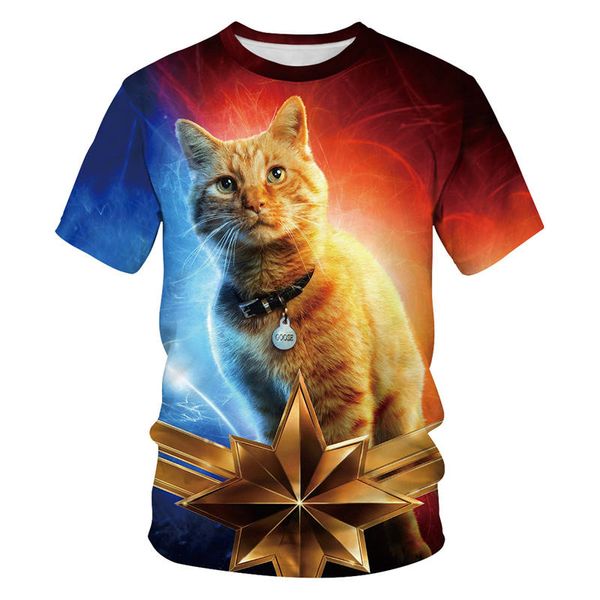 3D Digital Print Couples Designer Tshirts Cartoon Cat And Avengers Short Sleeve Tees Mens And Womens Apparel
3D Digital Print Couples Designer Tshirts Cartoon Cat And Avengers Short Sleeve Tees Mens And Womens Apparel