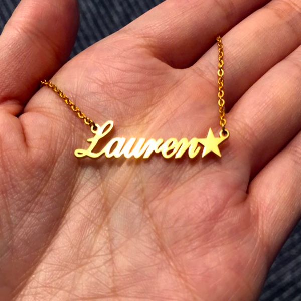personalized name necklace,custom name necklace with star, custom jewelry, custom necklace, necklace women, any patterns, Silver
personalized name necklace,custom name necklace with star, custom jewelry, custom necklace, necklace women, any patterns, Silver