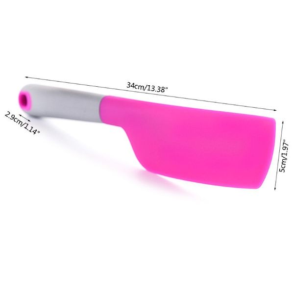 silicone spatula heat-resistant cake cream butter spatula paste batter scraper non-stick flexible baking cooking tools 4 colors
silicone spatula heat-resistant cake cream butter spatula paste batter scraper non-stick flexible baking cooking tools 4 colors