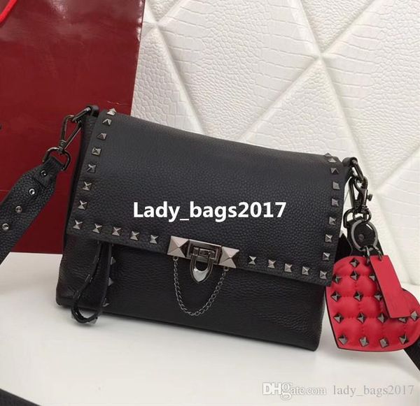 luxury fashion designer women messenger bags handbags genuine leather bag rivet shoulder bag lady purse totes
luxury fashion designer women messenger bags handbags genuine leather bag rivet shoulder bag lady purse totes
