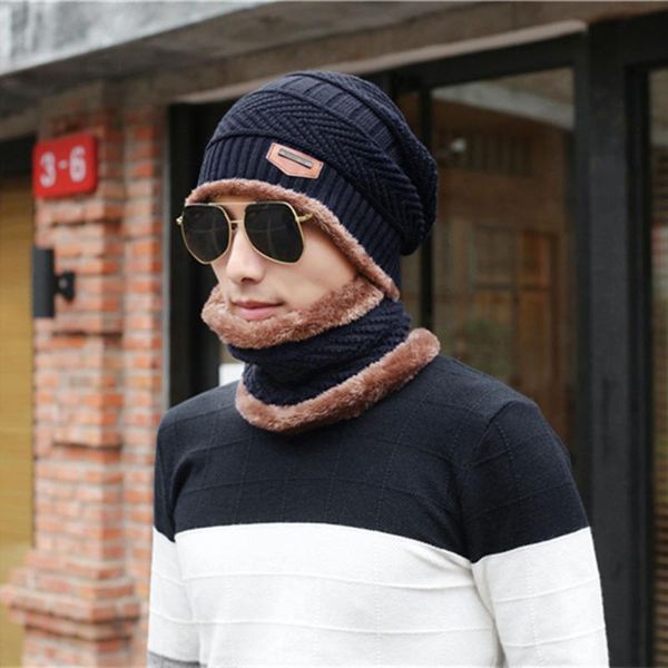 2pcs winter hat&scarf knitted beanies skull riding sets outdoor sport men warm fleece camping hat beanie baggy wool cap scarf, Blue;gray
2pcs winter hat&scarf knitted beanies skull riding sets outdoor sport men warm fleece camping hat beanie baggy wool cap scarf, Blue;gray