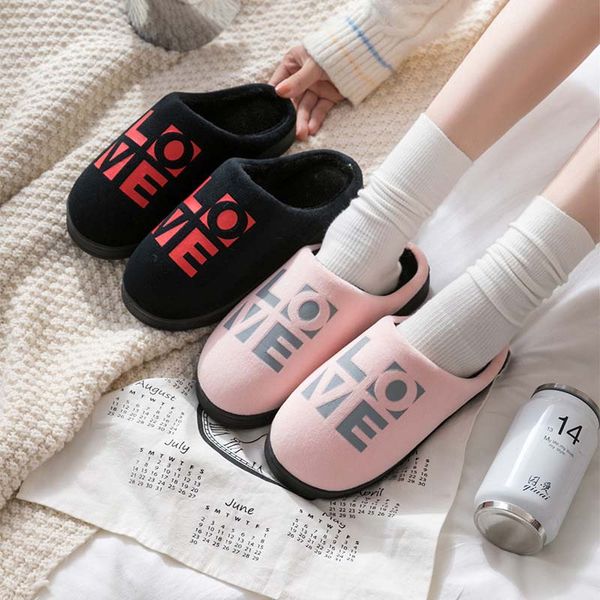 winter warm slippers cotton lovers home slippers indoor plush size house shoes man mens house, Black
winter warm slippers cotton lovers home slippers indoor plush size house shoes man mens house, Black