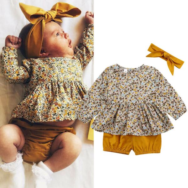 infant kids girls boys clothes set floral print long sleeve t shirts +solid shorts leggings headband 0-18m, White
infant kids girls boys clothes set floral print long sleeve t shirts +solid shorts leggings headband 0-18m, White