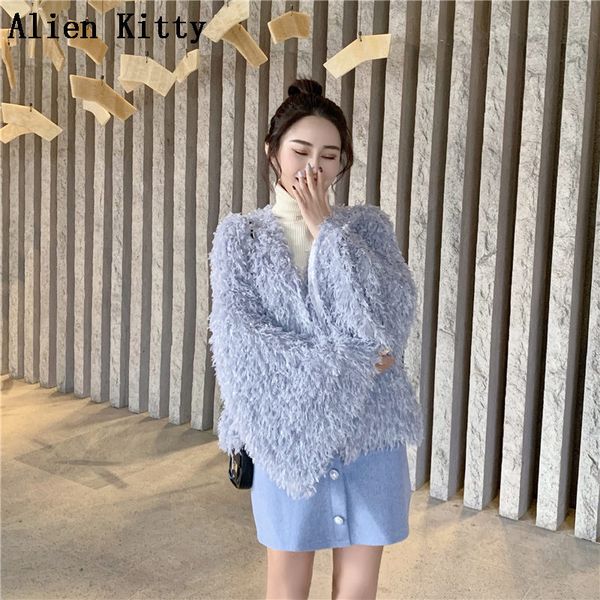 alien kitty stylish winter women autumn warm jacket elegant solid simple loose fresh all-match sweet open stitch, Black;brown
alien kitty stylish winter women autumn warm jacket elegant solid simple loose fresh all-match sweet open stitch, Black;brown
