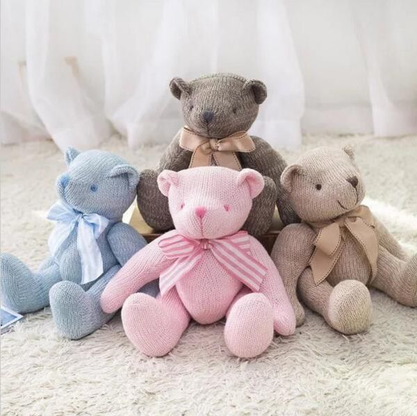 new bowknot plush toys knitting teddy bear doll kawaii small plush toys stuffed fluffy bear dolls toy gifts
new bowknot plush toys knitting teddy bear doll kawaii small plush toys stuffed fluffy bear dolls toy gifts