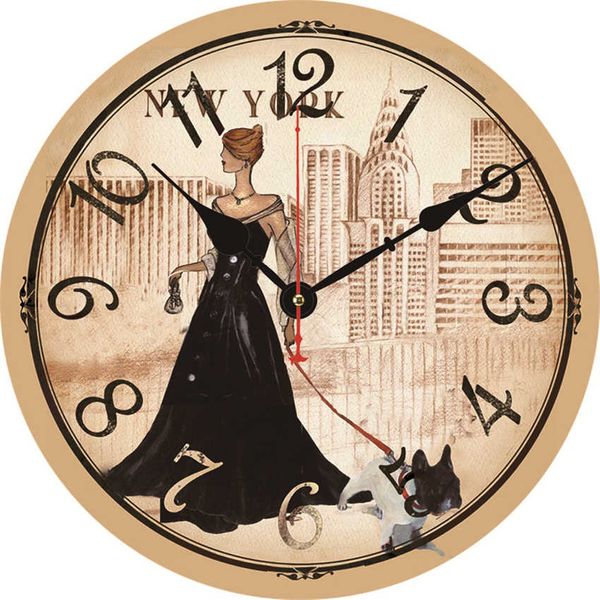 wonzom elegant lady chic clock, wooden wall clock for living room lounge study bedroom ,silent round wall clock, 16-inch
wonzom elegant lady chic clock, wooden wall clock for living room lounge study bedroom ,silent round wall clock, 16-inch