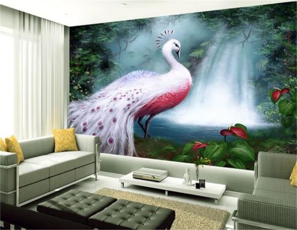 3d wall paper home decor пользовательские ручной росписью рано утром лес водопад белый павлин настенная диван фоне стены обои
3d wall paper home decor пользовательские ручной росписью рано утром лес водопад белый павлин настенная диван фоне стены обои