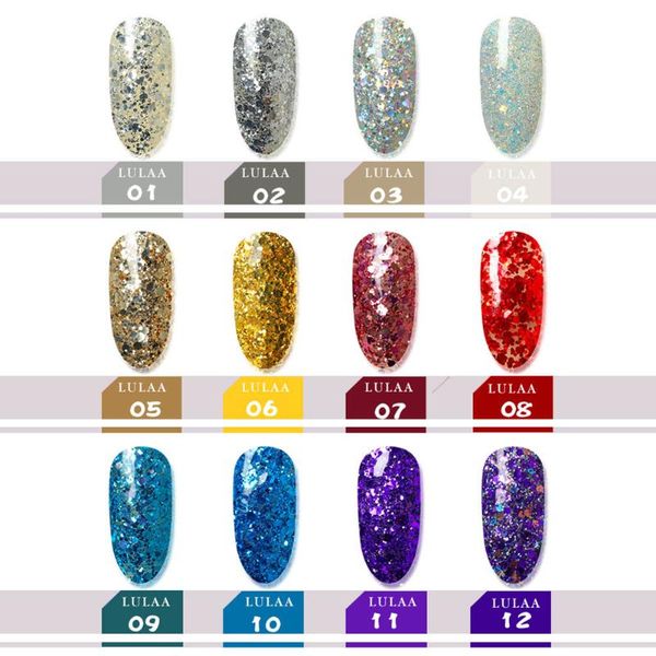 nail gel shining glitter uv polish sequins varnish manicure diy art lacquer smr88, Red;pink
nail gel shining glitter uv polish sequins varnish manicure diy art lacquer smr88, Red;pink