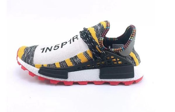 2018 оптовая human race trail обувь мужчины женщины pharrell williams желтый благородный чернил ядро черный красный белый повседневная обу, Black
2018 оптовая human race trail обувь мужчины женщины pharrell williams желтый благородный чернил ядро черный красный белый повседневная обу, Black