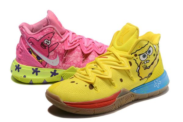 2019 new kyrie 5 ep sponge square patrick confettis men basketball shoes kyrie v sbsp what the kyries pink/yellow mens sports sneakers, Black
2019 new kyrie 5 ep sponge square patrick confettis men basketball shoes kyrie v sbsp what the kyries pink/yellow mens sports sneakers, Black