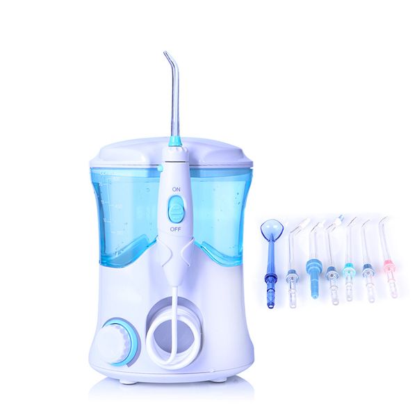 fc-169 fda water flosser with 7 tips electric oral irrigator dental flosser 600ml capacity oral hygiene for family
fc-169 fda water flosser with 7 tips electric oral irrigator dental flosser 600ml capacity oral hygiene for family