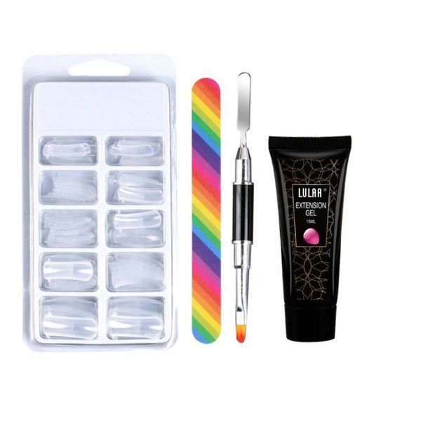 new nail art poly uv gel nail builder builder extension kit led lamp gel polish set 15ml nails accessories decoration tool
new nail art poly uv gel nail builder builder extension kit led lamp gel polish set 15ml nails accessories decoration tool