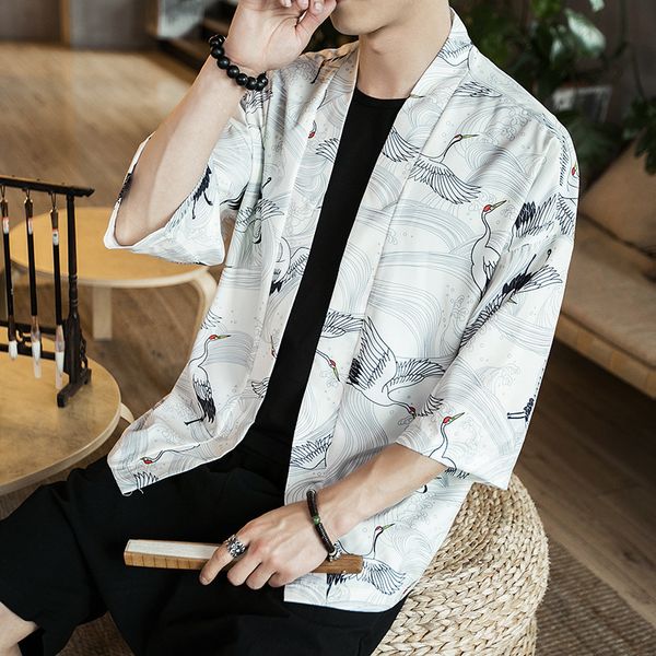 summer new men's wear japanese kimono traditional thin loose coat sunscreen cardigan cosplay japanese clothes yukata kimonos, Red
summer new men's wear japanese kimono traditional thin loose coat sunscreen cardigan cosplay japanese clothes yukata kimonos, Red