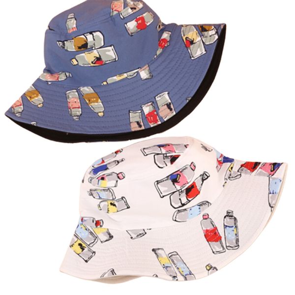 hat women autumn and winter korean double-sided fisherman bucket hat outdoor leisure visor student printed flower pot cap, Blue;gray
hat women autumn and winter korean double-sided fisherman bucket hat outdoor leisure visor student printed flower pot cap, Blue;gray