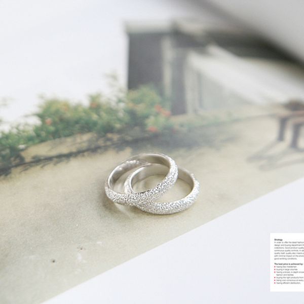0610 trendsetter matting ring lovers ring electroplate korean concise popular weijie, Golden;silver
0610 trendsetter matting ring lovers ring electroplate korean concise popular weijie, Golden;silver