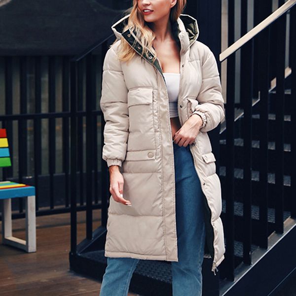 wenyujh women loose outwear long sleeve cotton coat long outfit lady hooded slim coat hooded ladies parka oversize jacket, Black
wenyujh women loose outwear long sleeve cotton coat long outfit lady hooded slim coat hooded ladies parka oversize jacket, Black