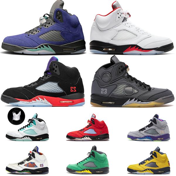 2020 fire red 5 5s jumpman mens womens basketball shoes black muslin retro alternate bel grape island green luxury sneakers size 13
2020 fire red 5 5s jumpman mens womens basketball shoes black muslin retro alternate bel grape island green luxury sneakers size 13