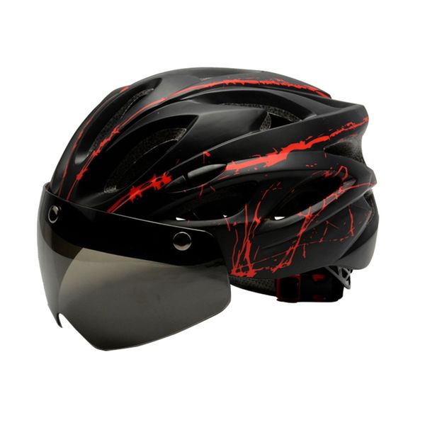 bike helmet with goggle ultralight windproof bicycle helmet with glasses for mtb road bike
bike helmet with goggle ultralight windproof bicycle helmet with glasses for mtb road bike