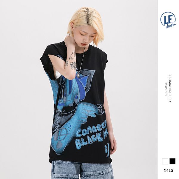 lawfoo 2020 nian spring and summer new style origional national trends men's wear cartoon graffiti cat printed letter men's vest, Black;blue
lawfoo 2020 nian spring and summer new style origional national trends men's wear cartoon graffiti cat printed letter men's vest, Black;blue