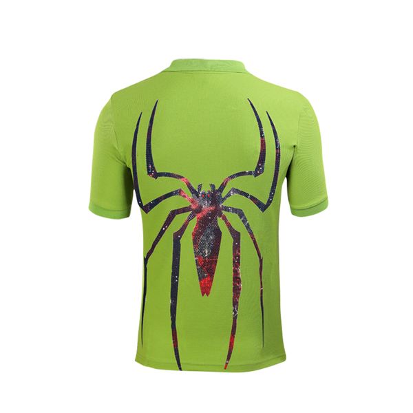 duyou brand men polo shirt men punk casual rhinestone colorful spider male polo shirt short sleeve pure cotton polo, White;black
duyou brand men polo shirt men punk casual rhinestone colorful spider male polo shirt short sleeve pure cotton polo, White;black