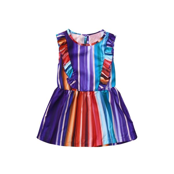 girls dress vestidos summer rainbow striped ruffles princess kid dresses newborn for party girl baby clothes toddler 19jan29, Red;yellow
girls dress vestidos summer rainbow striped ruffles princess kid dresses newborn for party girl baby clothes toddler 19jan29, Red;yellow