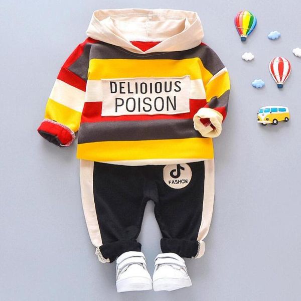 children boy clothing sets autumn winter chromatic stripe fashion hoodie+pants kids clothes suit baby clothing 1 2 3 4 years, White
children boy clothing sets autumn winter chromatic stripe fashion hoodie+pants kids clothes suit baby clothing 1 2 3 4 years, White
