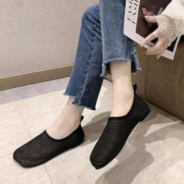 net red sandals women 2020 summer new mesh surface breathable casual wear a pedal flat bottom sandals women's shoes, Black
net red sandals women 2020 summer new mesh surface breathable casual wear a pedal flat bottom sandals women's shoes, Black