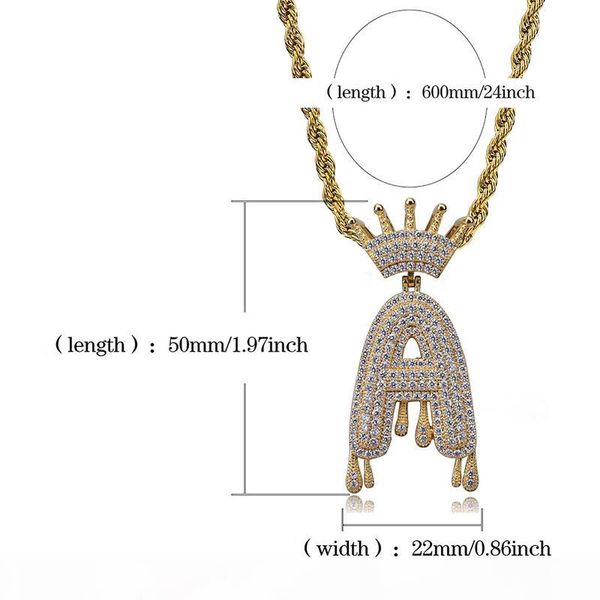 фабрика bottom цена a-j капельное bubble письмо подвески колье 3a + cz iced out корона алфавит подвеска hip hop мужчины ювелирные изделия бе, Silver
фабрика bottom цена a-j капельное bubble письмо подвески колье 3a + cz iced out корона алфавит подвеска hip hop мужчины ювелирные изделия бе, Silver