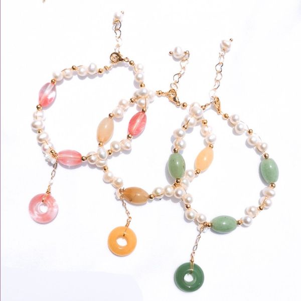 wholesale 10 pcs gold plated round hollow crystal connect imitation pearl and garnet stone link chain bracelet for women jewelry, Black
wholesale 10 pcs gold plated round hollow crystal connect imitation pearl and garnet stone link chain bracelet for women jewelry, Black