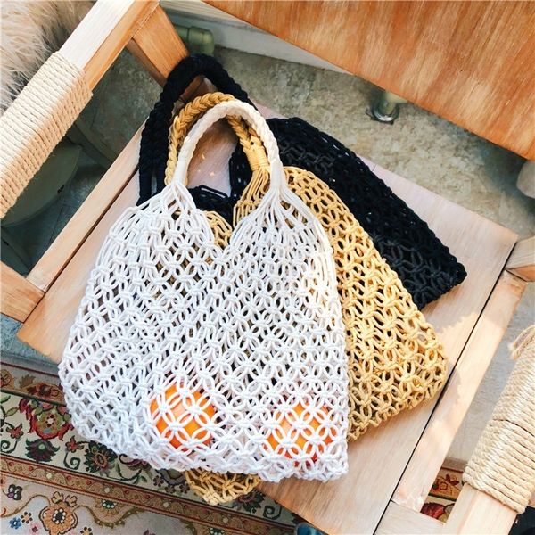 new shopping handbag string knitting hollow out women straw bags open fashion solid casual totes women crossbody shoulder bags
new shopping handbag string knitting hollow out women straw bags open fashion solid casual totes women crossbody shoulder bags