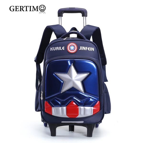 new arrival cartoon removable children school bags with 2/6 wheels backpacks boys trolley schoolbag wheeled backpack as gift
new arrival cartoon removable children school bags with 2/6 wheels backpacks boys trolley schoolbag wheeled backpack as gift