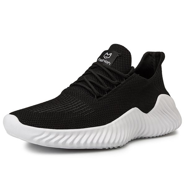 2020 new men shoes comfortable casual shoes men breathable walking lightweight sneakers footwear lace up running, Black
2020 new men shoes comfortable casual shoes men breathable walking lightweight sneakers footwear lace up running, Black
