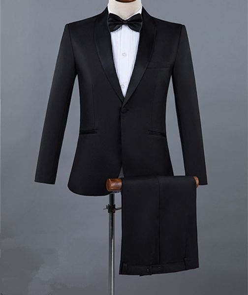 and fine shawl lapel groomsmen one button groom tuxedos men suits wedding/prom/dinner man blazer(jacket+pants+tie) 026, Black;gray
and fine shawl lapel groomsmen one button groom tuxedos men suits wedding/prom/dinner man blazer(jacket+pants+tie) 026, Black;gray
